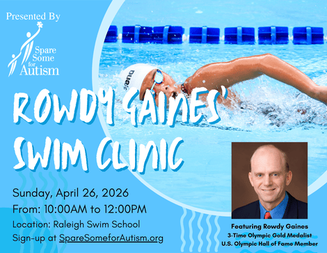 Rowdy Gaines Swim Clinic, presented by Spare Some for Autism